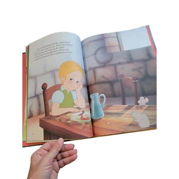 Vintage Hansel AND Gretal "VAN GOOL'S" Hardcover Children's Book - Picture 4 of 6
